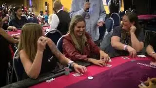 Jason Glatzer cruising around at the Malta Poker Festival on Day 1e of the Grand Event