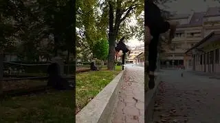 Precision frontflip next level 🆙 #parkour #progress #flip