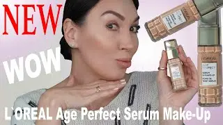 NEUE 🔥BESTE FOUNDATION Ü40 👌Loreal Age Perfect Makeup Serum ► LIVE TEST UPDATE #NataliNordBeauty