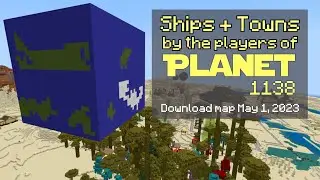 Ships + Towns by the Players of Planet 1138 | Legit Survival #minecraftmaps