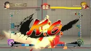 sclr (Ken) vs Constantinos182 (Sakura) SSF4 AE (PC) Laggy Ranked Match