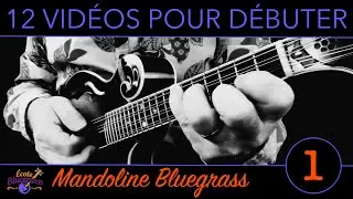 Mandoline bluegrass (1/12) : le médiator et les aller-retours