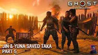 SAVING TAKA! The Most DARING Prison Break!#GhostOfTsushima #GhostOfTsushimaPS5 #JinSakai