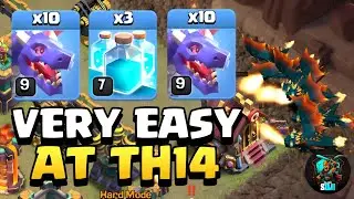 Эпическая атака! Клон дракона TH14 &mdash; самая простая стратегия атаки TH14 в Clash of Clans