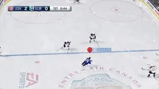 NHL 17 World of Hockey; USA @ Team Europe