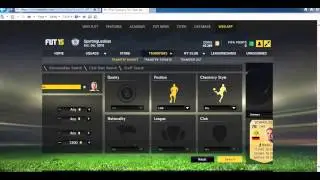 Copy of Fifa 15 Trading Methods Beginners (1k-10k)