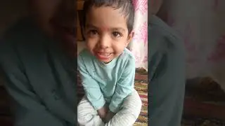 cute baby/ओळख हा काय म्हणतो/gast wat hi sae. #funny