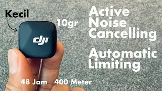 1jtan.. Mic Kecil Wireless Buat Profesional, DJI MIC Mini