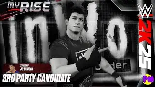 [#WWE2K25] MyRise: Mutiny starring Limette | Episode 3: 3rd Party Candidate