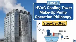 HVAC Cooling Tower Make-Up Pump Operation Philosophy Explained