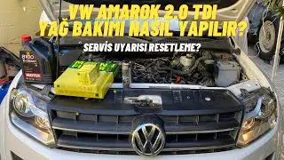 Volkswagen Amarok 2.0 TDI Motor Yağ Bakımı Nasıl Yapılır? | Motul - Mann Filtre - Lique moly