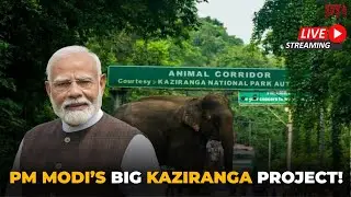 LIVE: PM Modi performs Bhoomi Pujan of Kaziranga elevated corridor project in Assam