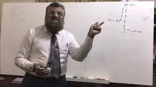 سهم قذف رأسياً لأعلى