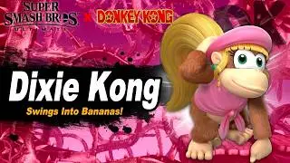Inviting For Smash: Dixie Kong (Moveset #14)/Rab The T.V Rabbid