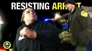 Cops Cam Caught Entitled Woman After Escaping From Handcuffs During Arrest | Blue Stateside