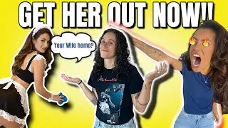 HOT MAID CLEANS MY HOUSE🏠** She Took It TOO Far 🧹😱