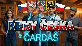 RIEKY ČESKA - Vltava,Labe,Morava a ďalšie v jednej pecke!🎻 České rieky po slovensky v rytme čardáša
