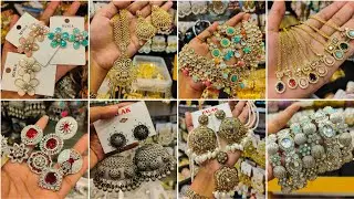 NEW STOCK UPDATE/diamond cut sita,ring, chuti, tikli earrings set,necklace /নতুন কালেকশন #viralvideo