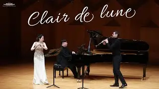 Debussy, Clair de lune for flute and clarinet | Gloria Jee Eun Park, Giovanni Punzi, 문정재