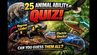 🦁 20 Mind-Blowing Animal Abilities | Can You Guess Them All?