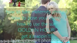Maternity photo session tips and tricks! Watch a shoot with me.