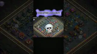TROLL FACE Takes Over TOP PLAYER's Base in Clash of Clans! #coc #memes #trendingshorts #viralshorts