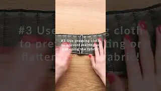 How to Sew Quilted Fabrics? Watch our top tips! #namedclothing #saanapuffervest
