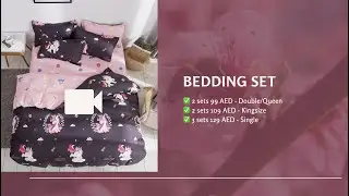 Dubai, UAE bedding sets