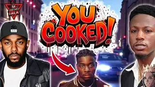 @kendricklamar прекращает битву с Джоуи, плохим парнем.