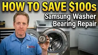 Samsung Washing Machine Bearing Repair DIY Video