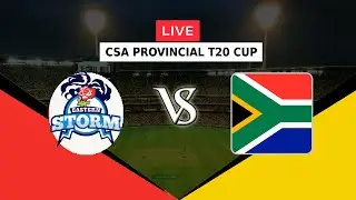 🔴LIVE ES VS SAU19 | CSA PROVINCIAL T20 CUP 2022 | EASTERN STORM VS SOUTH AFRICA UNDER 19 | CSA T20KO