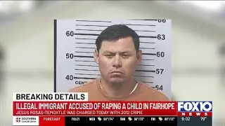 Illegal immigrant charged with 2012 child rape in Fairhope