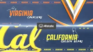 NCAA College Football 26 - Virginia Cavaliers Vs California Golden Bears PS5 Simulation Week 10