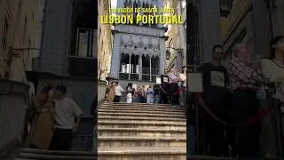 Elevador de Santa Justa in Lisbon Portugal 🇵🇹