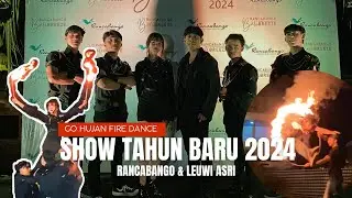 NEW YEAR SHOW 2024 || Go Hujan Fire dance #firedance #gohujan