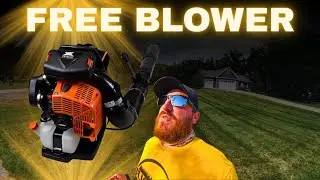I'M GIVING AWAY A PB9010T BACKPACK BLOWER! (FREE)