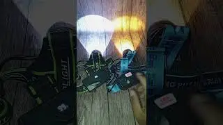 SMILINGSHARK K225B lawan LONGDA A27 LED LASER SENTER ZOOM  #senterled #senterpalingterang #shorts