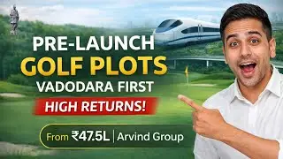 Arvind SmartSpaces Pre-Launch | Vadodara&rsquo;s First Golf Course Plotted Development || #home #gujarat 