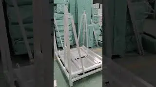 Folding Foldable Aluminum Safety Mojo Barricade Dolly Trolley Concert Style Stage Barrier Cart