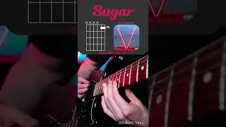 Sugar Maroon 5 | Guitar Cover (With Chords) | #shorts