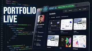 Personal Portfolio Website using React JS | React Project