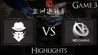 Team Secret vs Vici Gaming Highlights | Dota 2 Asia Championship 2015