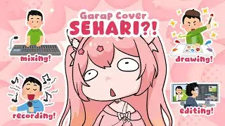 【CHALLENGE】🩷 Bisakah aku garap cover dalam sehari?! 🎀