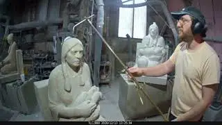 Fountain of the Four Seasons Carving Timelapse