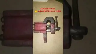 Mini /Light weight /Portable bench vise 🗜️😍👍#benchvise #shorts #youtubeshorts #ytshorts
