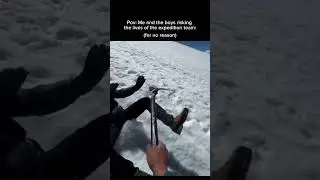 #k2 #skiing #lifeisbutadream #mountaineering #hiking #relatable #mountains #snow #bro #funny