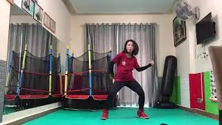 B&agrave;i 3: Hướng dẫn nhảy b&agrave;i Burn Up The Dance / NC - level 1/ Ch&acirc;u L&ecirc;