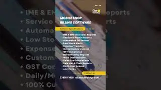 Best Mobile Shop Billing Software |  Low budget billing software | Customized billing software