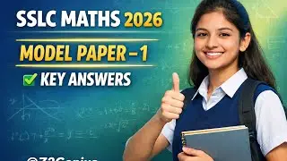 🔥🔥 10th Standard  Maths Model Paper-1(Karnataka State Board- 2026) | Key Answers OUT! | Score Well 
