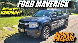 Ford MAVERICK Hybrid. Melhor que RAMPAGE 2024 no consumo e preço! Mas basta ser a mais econômica?